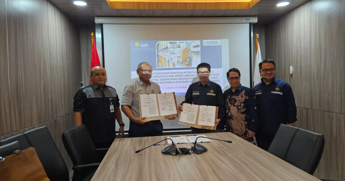 News And Event Signing of the FS, FEED & DEDC Gas Network for 100,000 House Connections Agreement 2 111