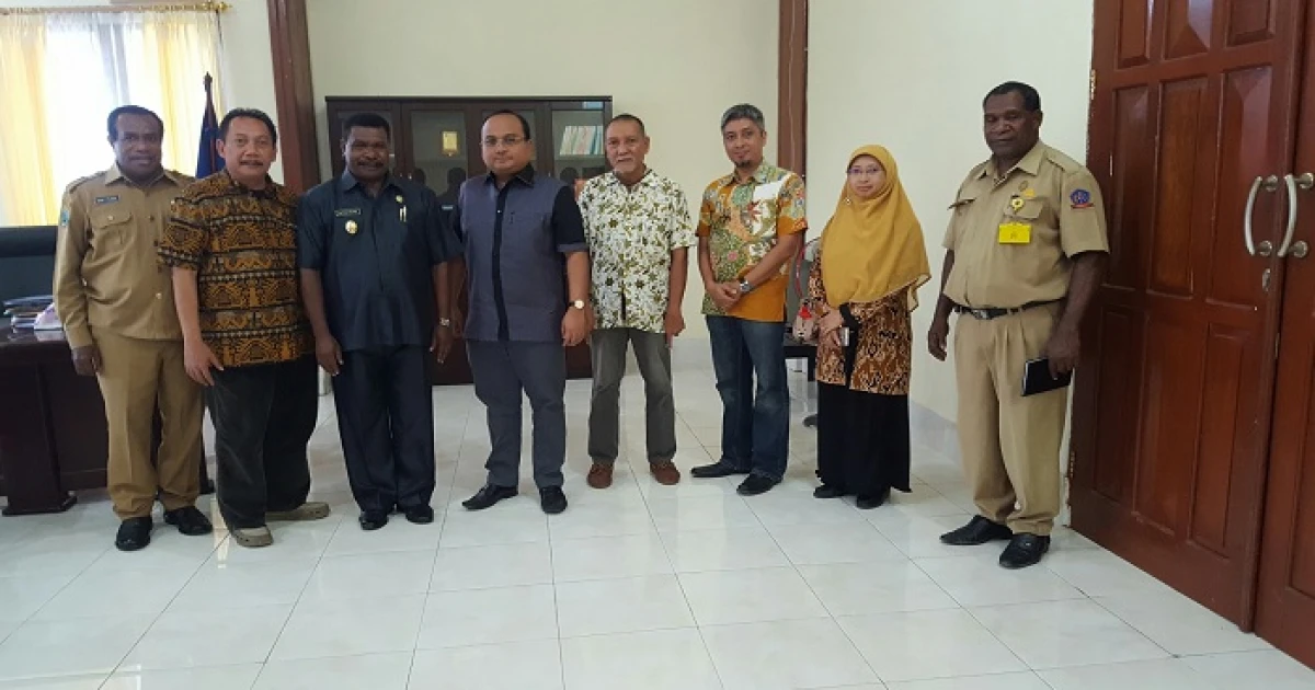 News And Event Lemtek UI Visited To South Sorong In West Papua 5 5555