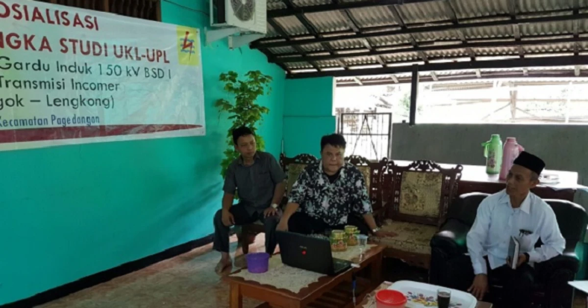 News And Event Lemtek UI and PT. PLN Unit Induk Pembangunan ISJ Carried Out The Socialization To Prepare UKL/UPL Document 2 sdsadasda